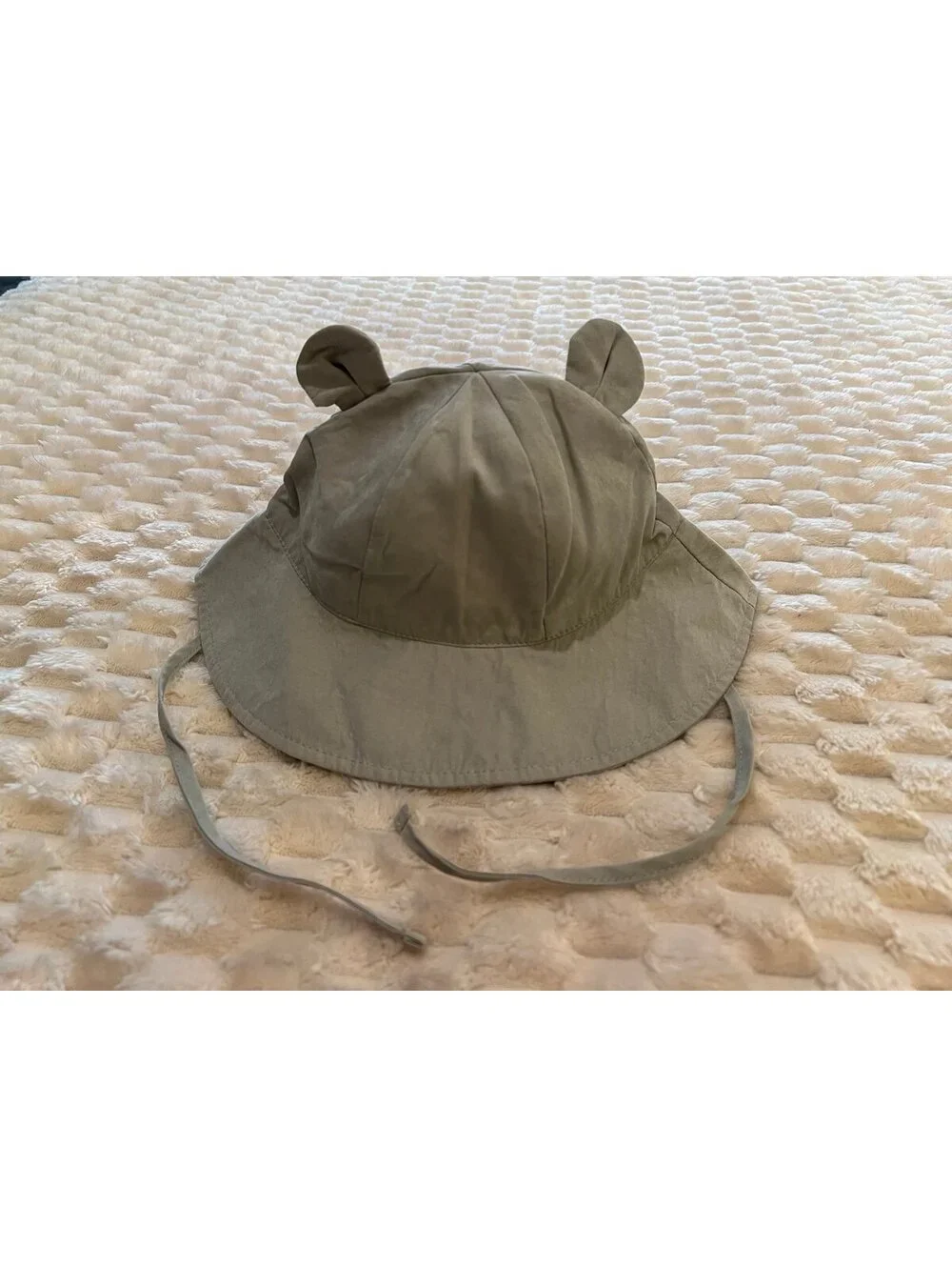 Baby Sun Hat w/ Bear Ears (52cm)